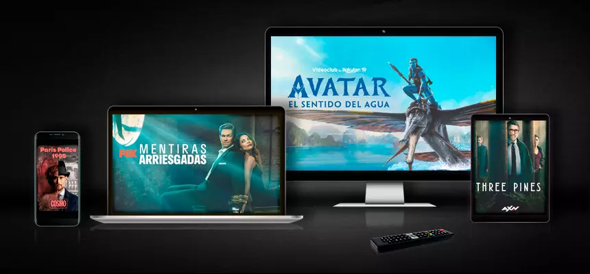 TV con más de 90 canales TV con más de 90 canales